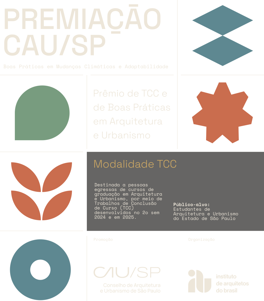 Premiação CAU/SP — Modalidade TCC