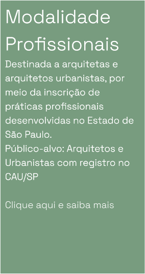 Modalidade Profissionais